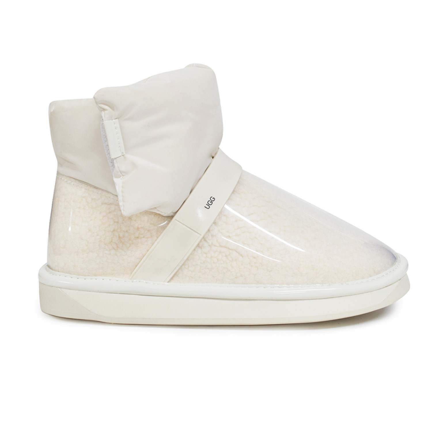 НЕПРОМОКАЕМЫЕ UGG CLEAR QUILTY BOOTS WHITE