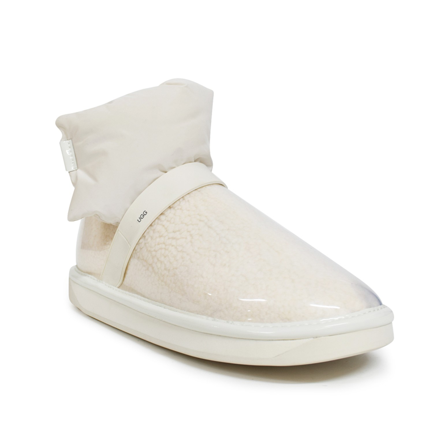 НЕПРОМОКАЕМЫЕ UGG CLEAR QUILTY BOOTS WHITE