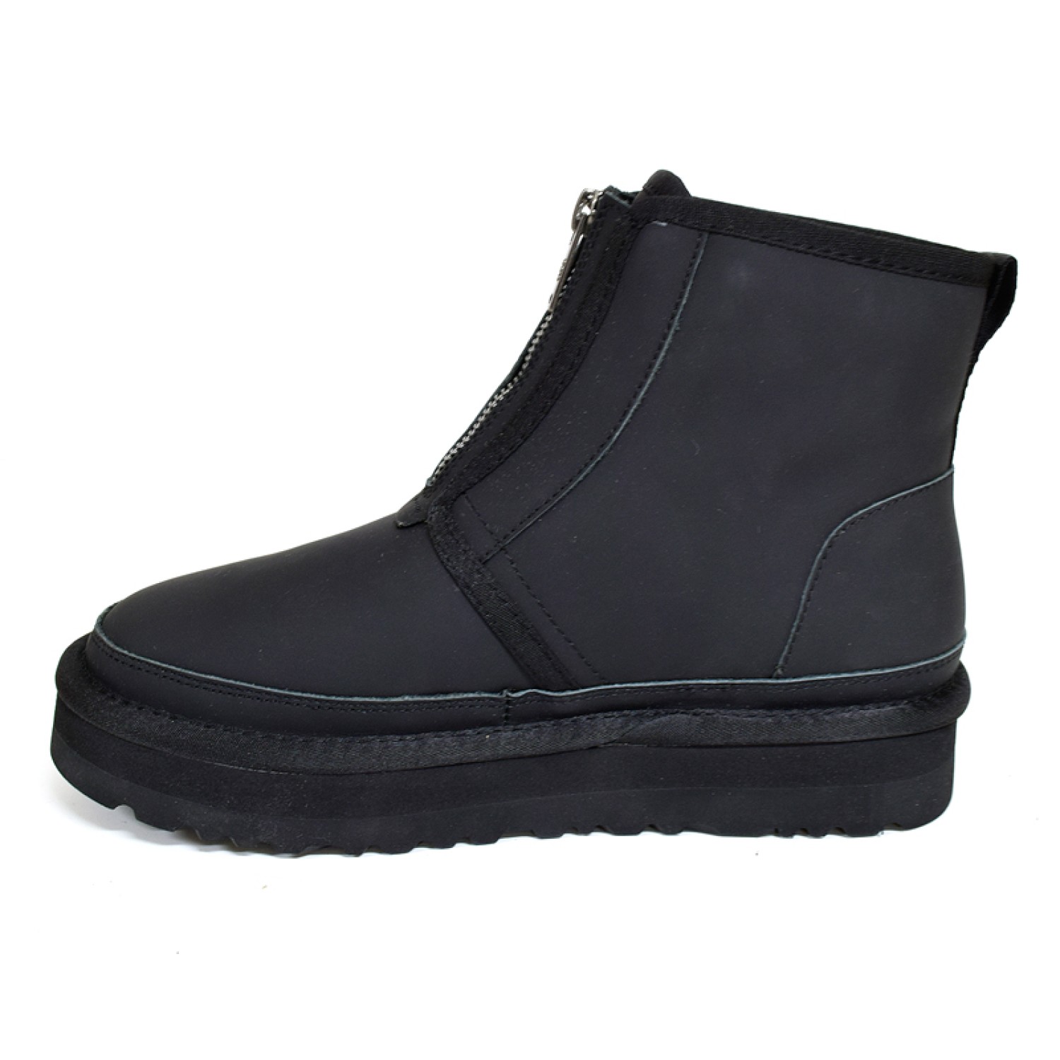 ЖЕНСКИЕ БОТИНКИ NEUMEL PLATFORM ZIP BLACK