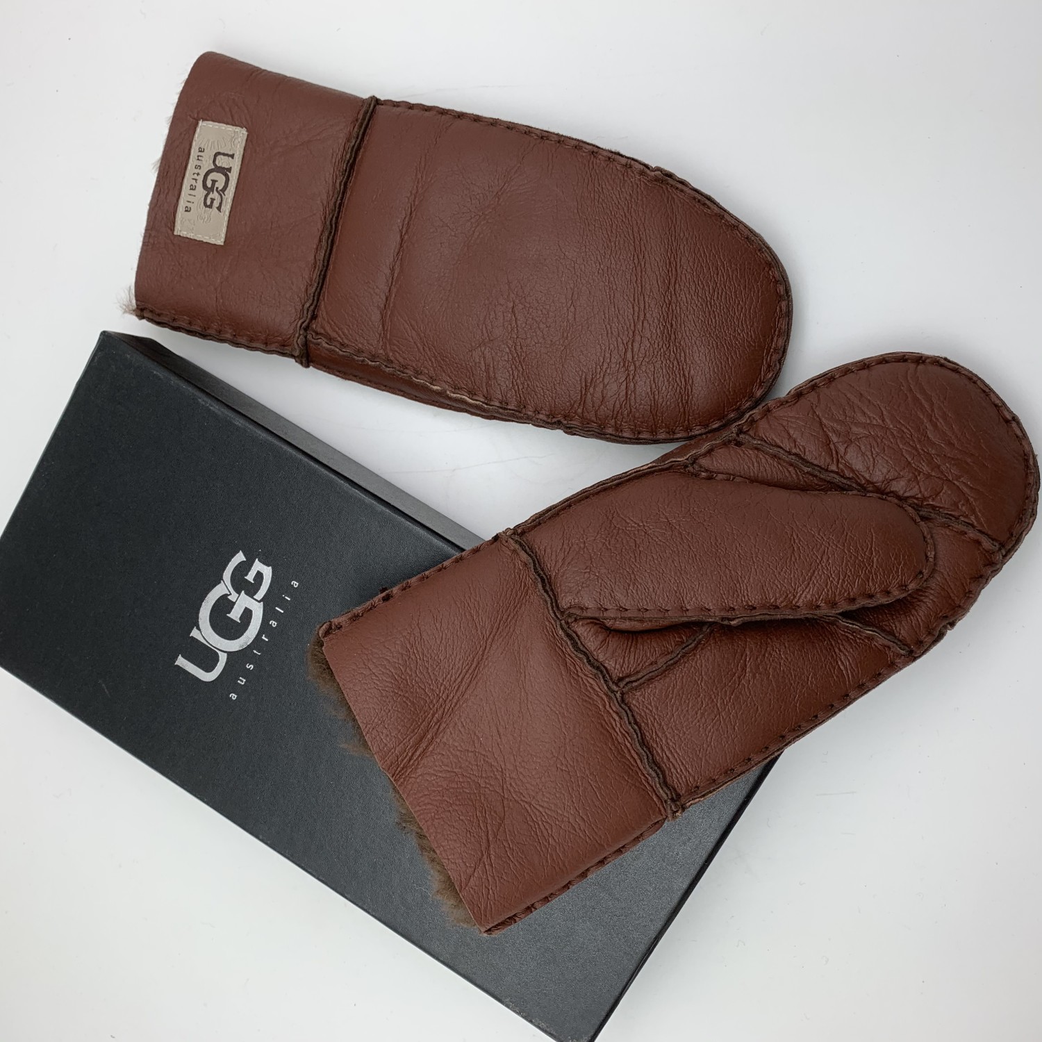 Варежки Ugg Ladies Mittens Brown