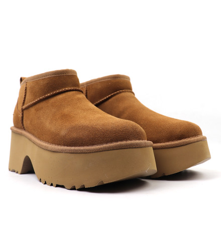 UGG Tazz Knit Platform Mustard Seed