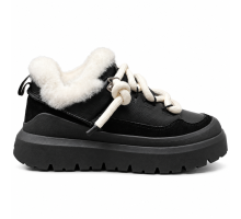 UGG Heritage Utility Sneaker Leather Black