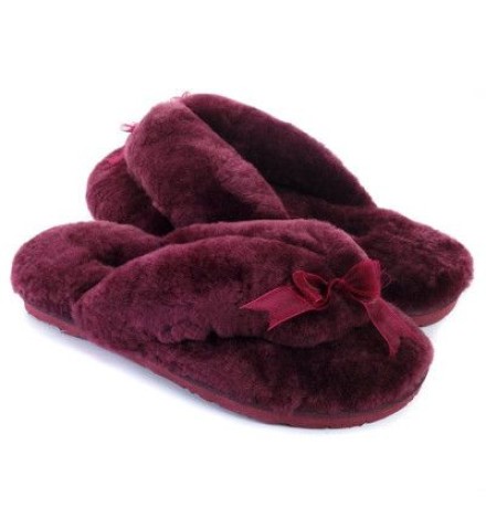UGG Fluff Flip Flop II Dark Purple