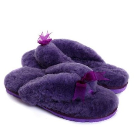 UGG Fluff Flip Flop II Purple