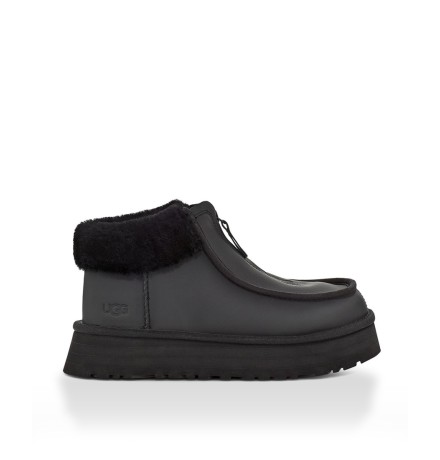 UGG Funkette Platform Leather Black