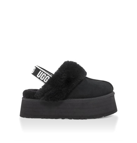 UGG Funkette Suede Platform Black