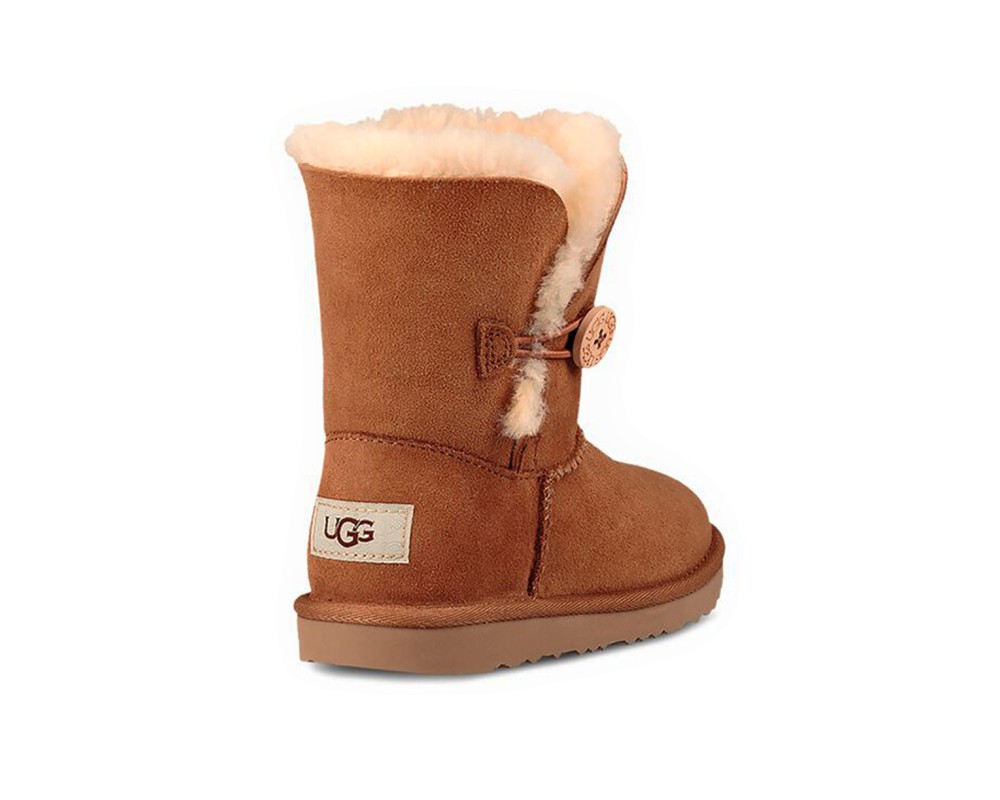 Купить UGG Kids Bailey Button Chestnut