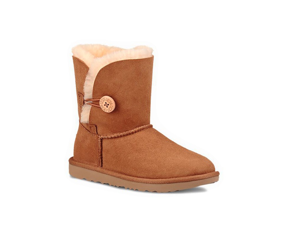 Купить UGG Kids Bailey Button Chestnut