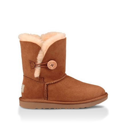 UGG Kids Bailey Button Chestnut