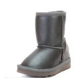 Купить UGG Kids Classic Short Metallic Grey