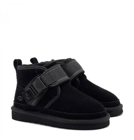 UGG Kids Neumel Snapback Black