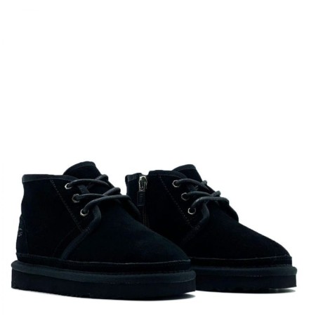 UGG Kids Neumel Zip II Black