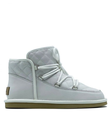 UGG Lodge Mini Leather White
