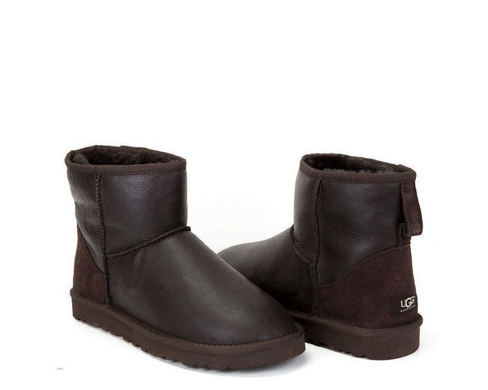 Купить UGG Mens Classic Mini Metallic Chocolate