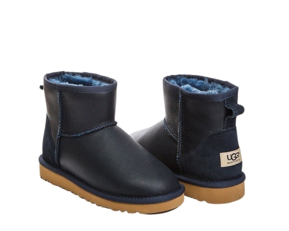 Купить UGG Mens Classic Mini Metallic Navy