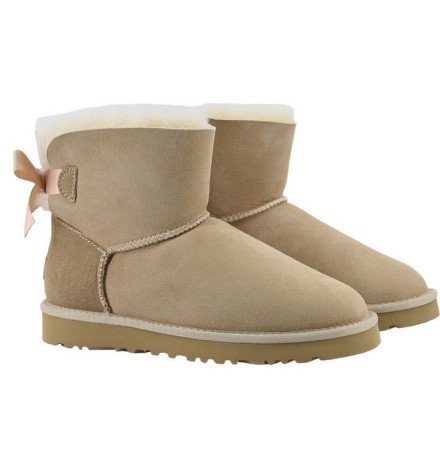 UGG Bailey Bow Mini SAND