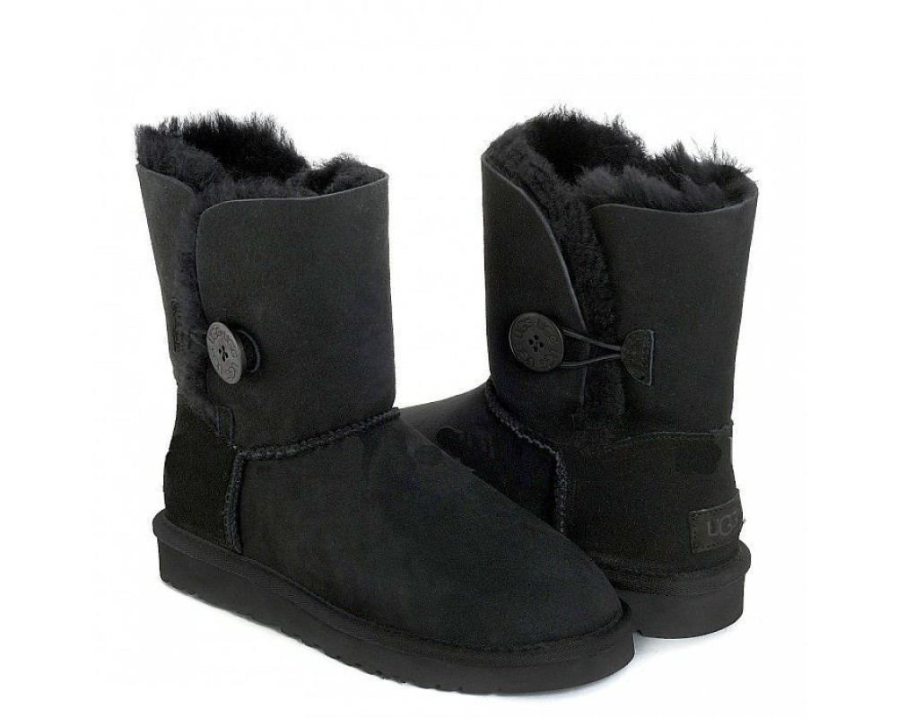 Купить UGG Bailey Button II Black