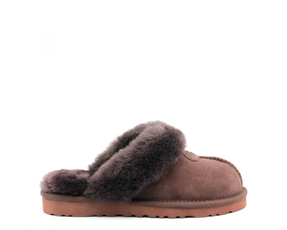 Купить UGG Mens Slippers Scufette Chocolate