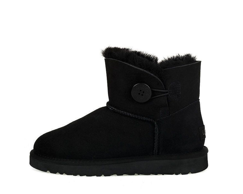 Купить UGG Mini Bailey Button II Black