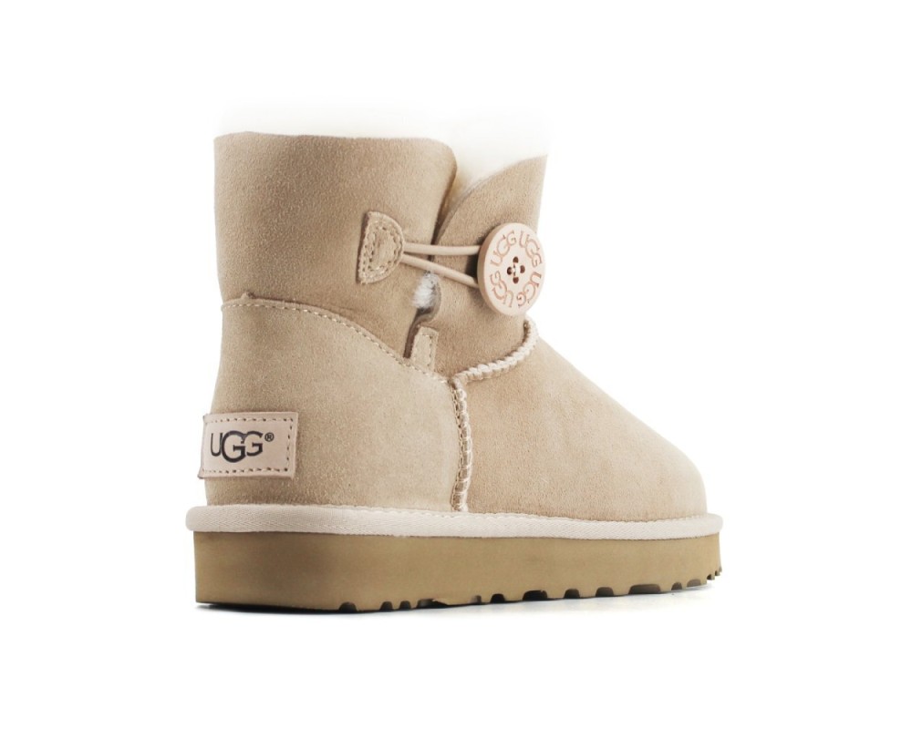 Купить UGG Mini Bailey Button II Sand