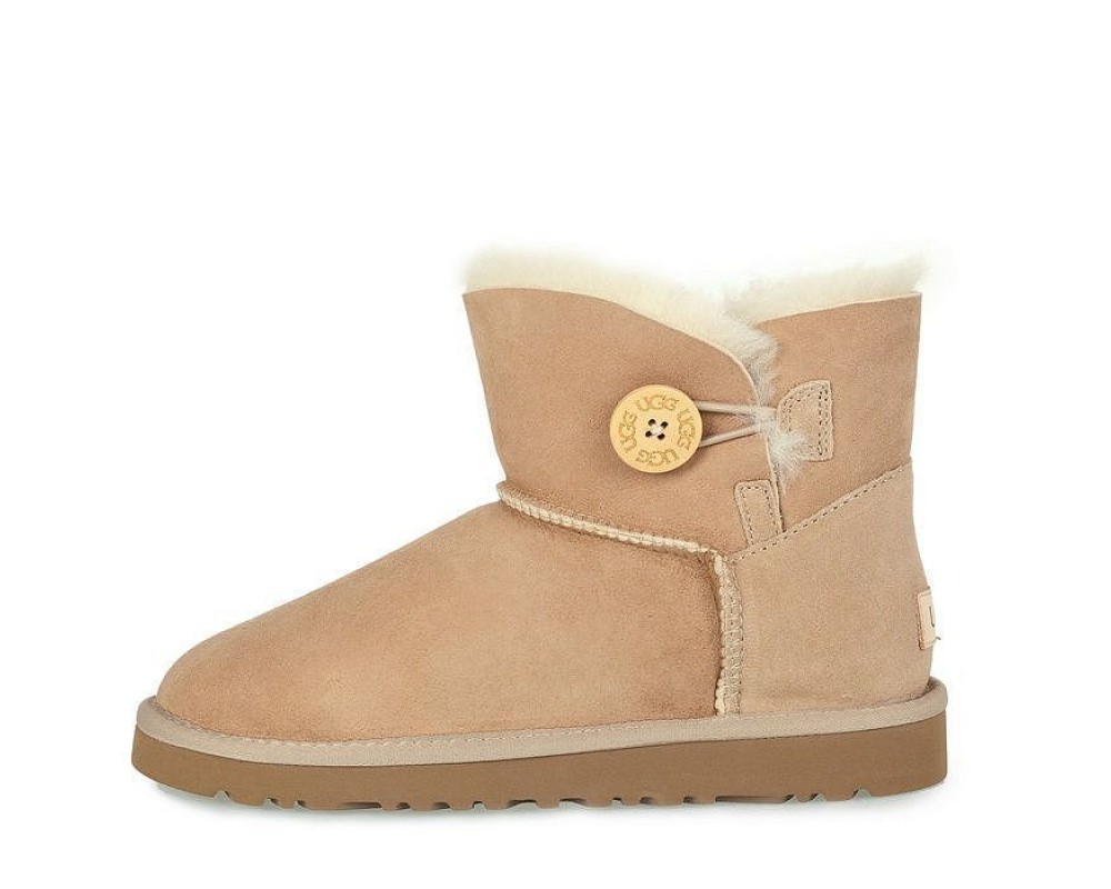 Купить UGG Mini Bailey Button II Sand