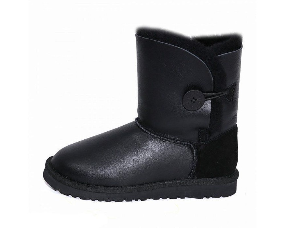 Купить UGG Bailey Button Metallic Black