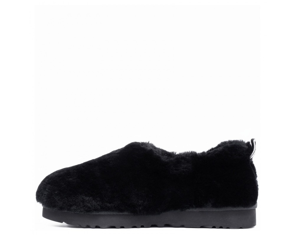 Купить Ugg Hailey Fluff Slippers Black