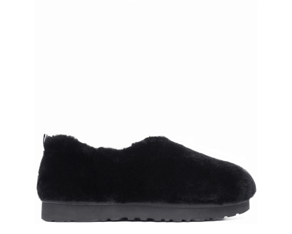 Купить Ugg Hailey Fluff Slippers Black