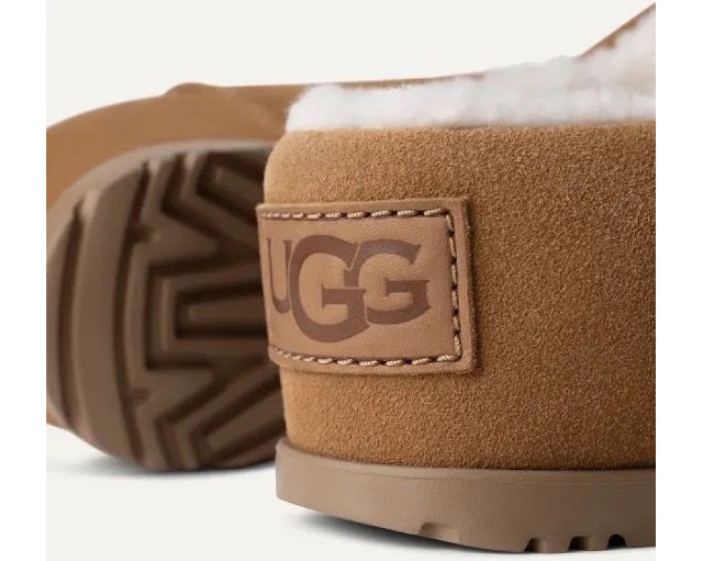 Купить UGG Pumped Slide Chestnut