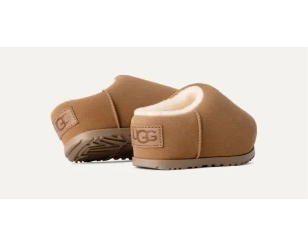 Купить UGG Pumped Slide Chestnut