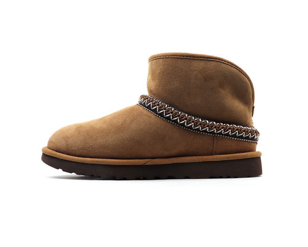 Купить UGG Classic Mini Cresent Chestnut