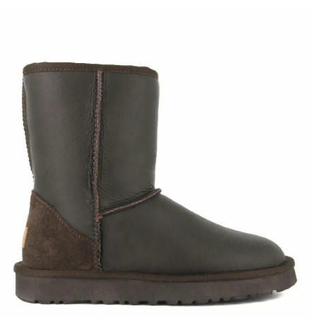 UGG Mens Classic Short Metallic Chocolate