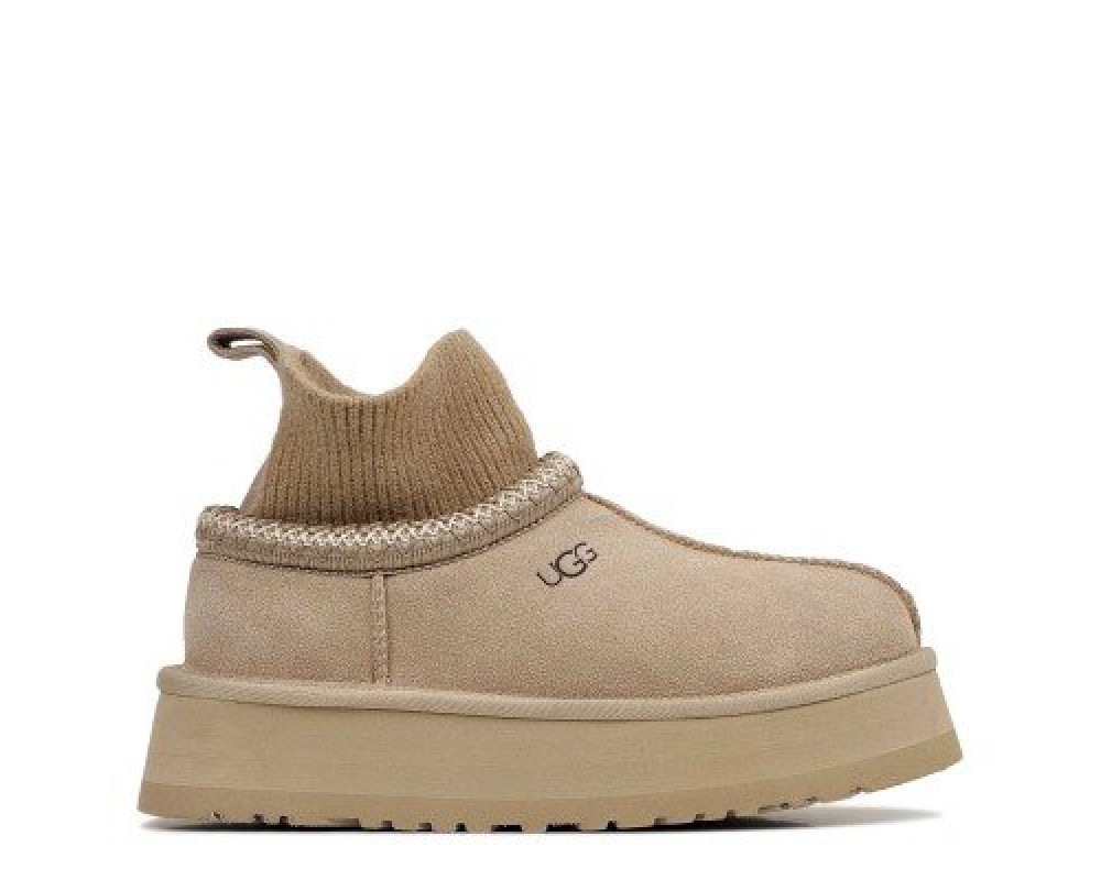 UGG Tazz Knit Platform Sand
