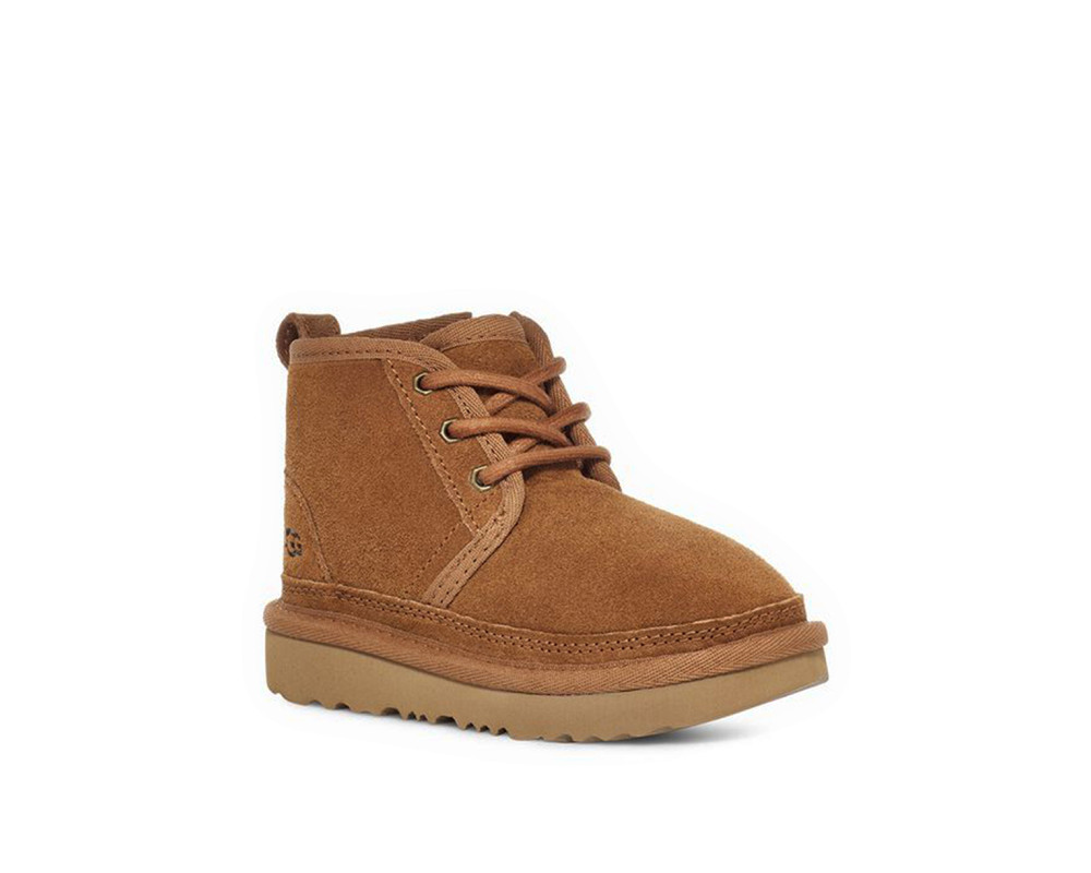 UGG Kids Neumel Zip II Chestnut