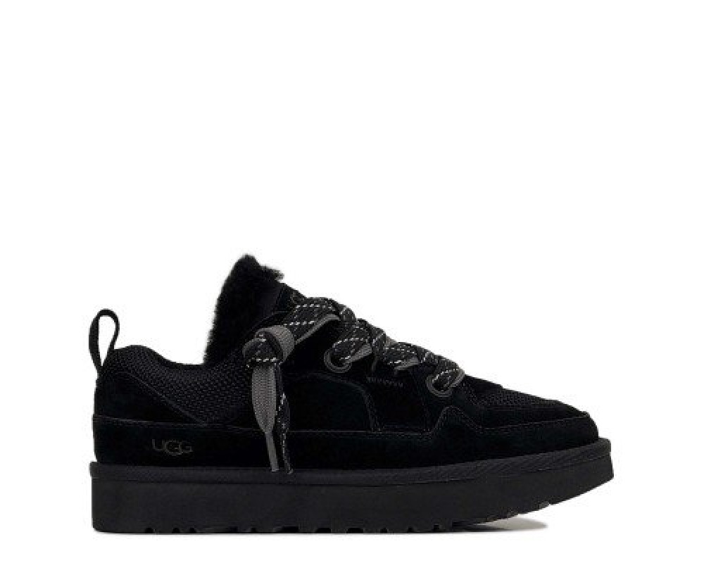 UGG Mens Lowmel Sneaker Lo Black UGG Mens Lowmel Sneaker Lo Black