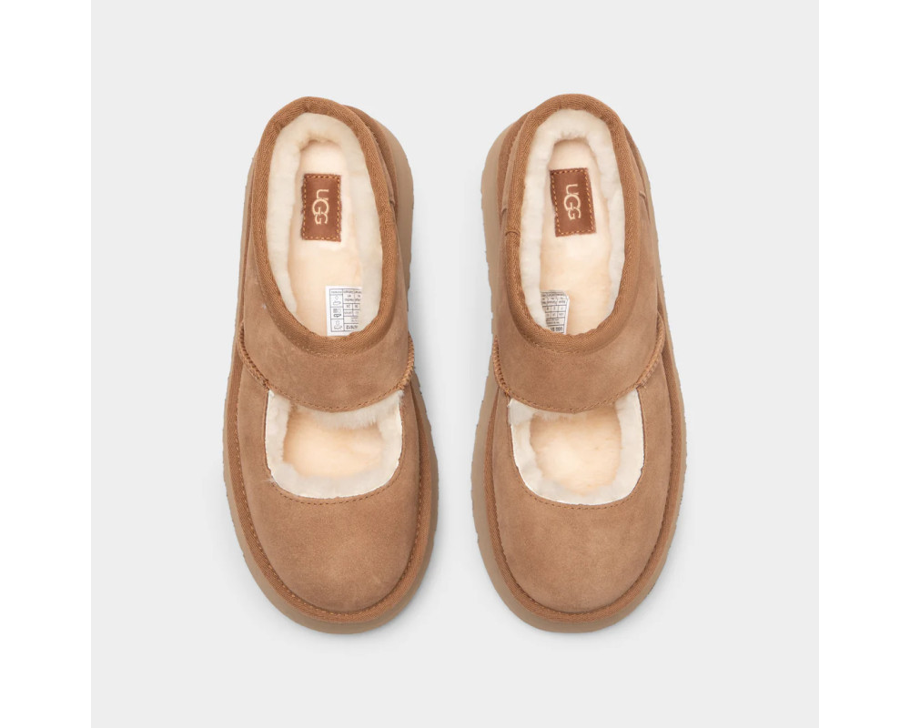 Купить UGG Bea Mary Jane Chestnut