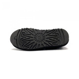 UGG Stitch Slip Leather Black