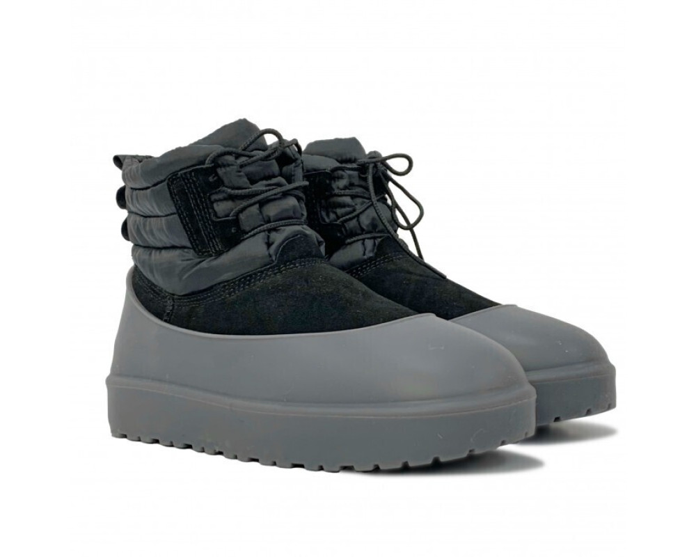UGG Classic Mini Lace-Up Weather Black