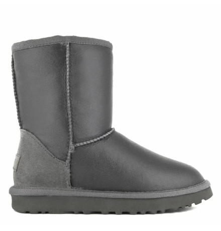 UGG Mens Classic Short Metallic Grey