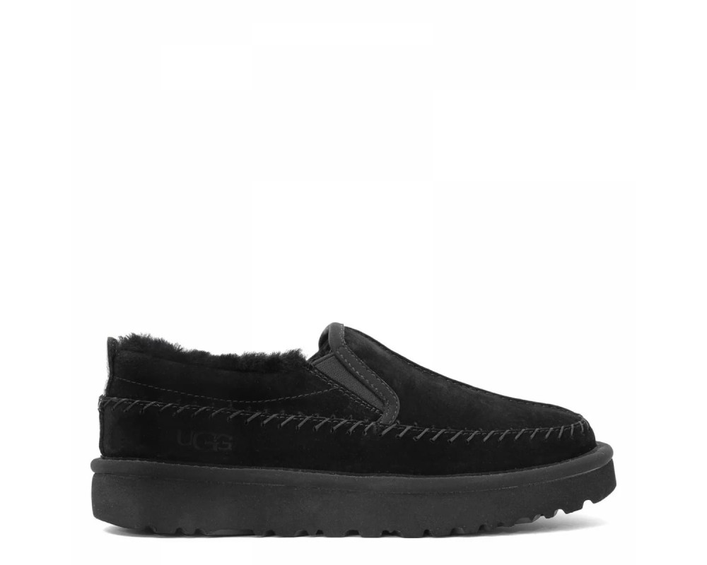 UGG Stitch Slip On Black