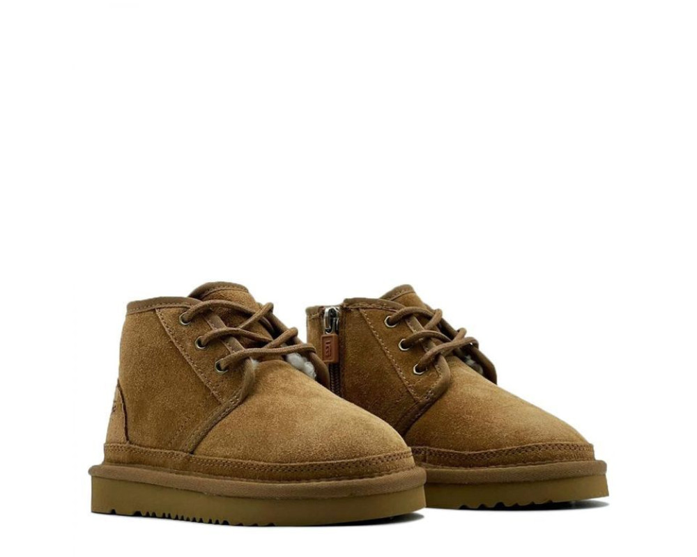 UGG Kids Neumel Zip II Chestnut