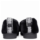 UGG Hailey Fluff Slippers Black