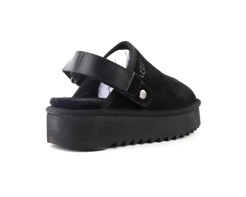 UGG Goldenstar Clog Platform Black