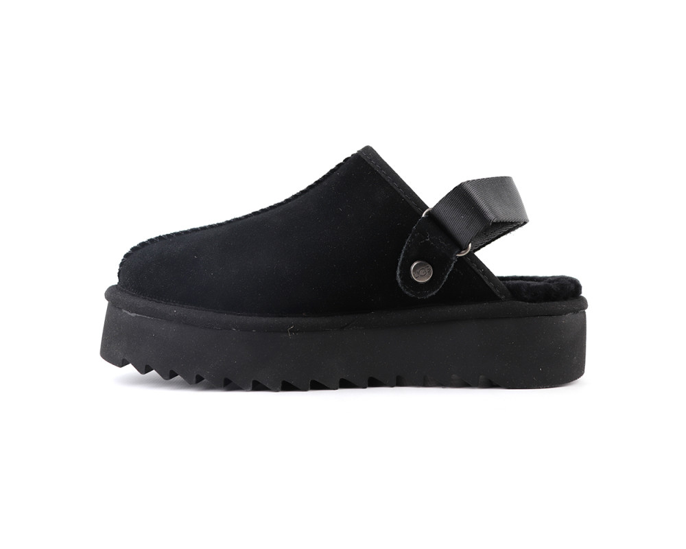 UGG Goldenstar Clog Platform Black