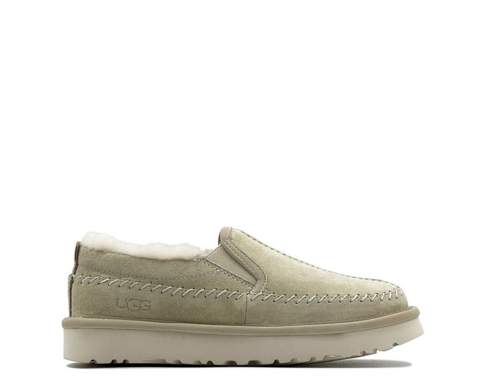 UGG Stitch Slip On Beige