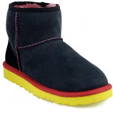 UGG Classic Mini II Black-Yellow