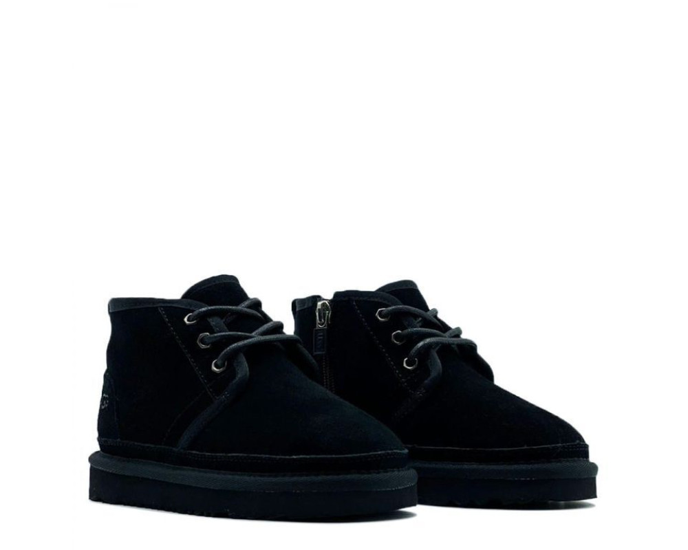 UGG Kids Neumel Zip II Black