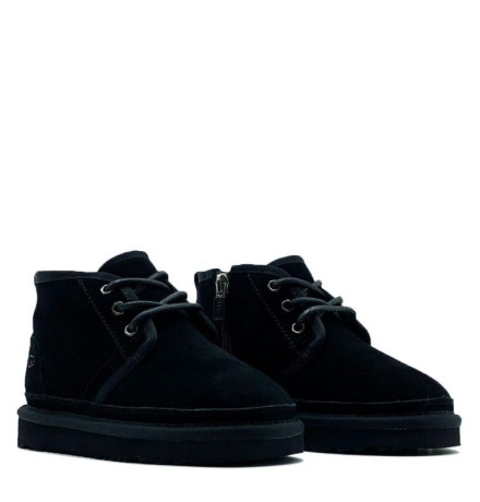 UGG Kids Neumel Zip II Black