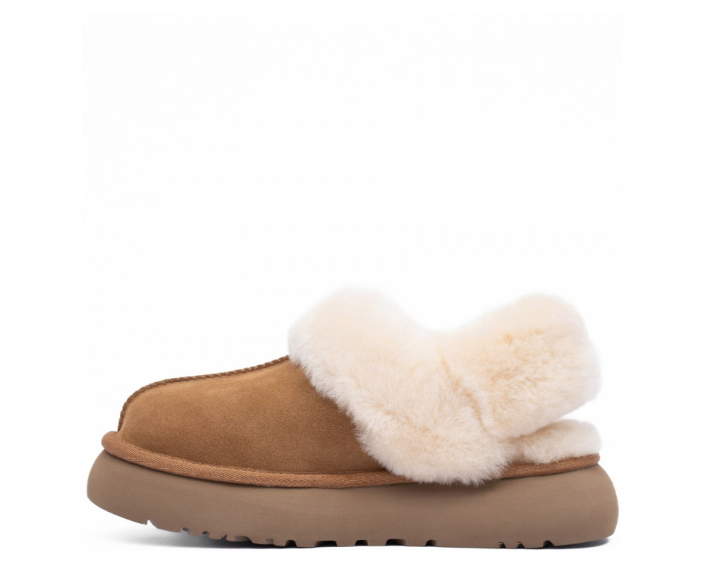 UGG Slippers Disquette Chestnut
