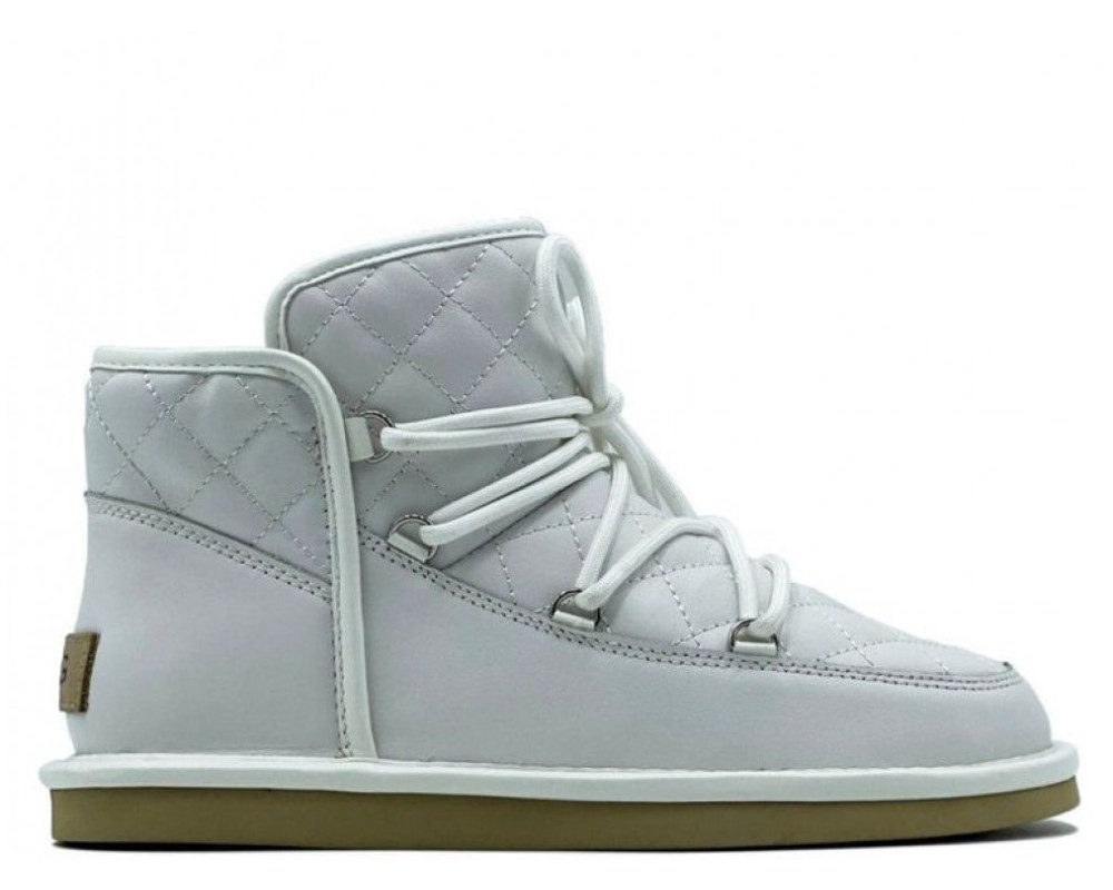 UGG Lodge Mini Leather White